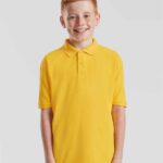 Fruit of the Loom Childrens Poly/Cotton Piqué Polo Shirt