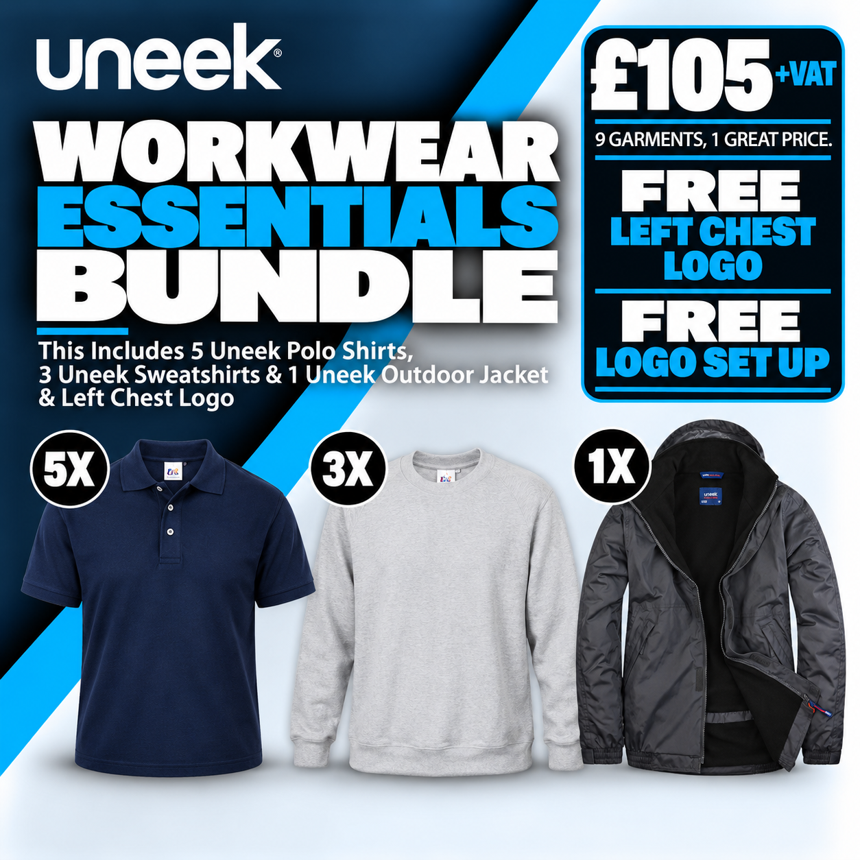 Workwear Essentials Bundle Deal