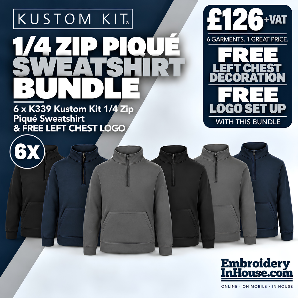 Kustom Kit 14 Zip Sweatshirt Bundle