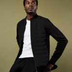 Kustom Kit Regular Fit Quilted Full Zip Sweat Jacket