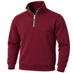 ABS 14 zip Burgundy #691E32